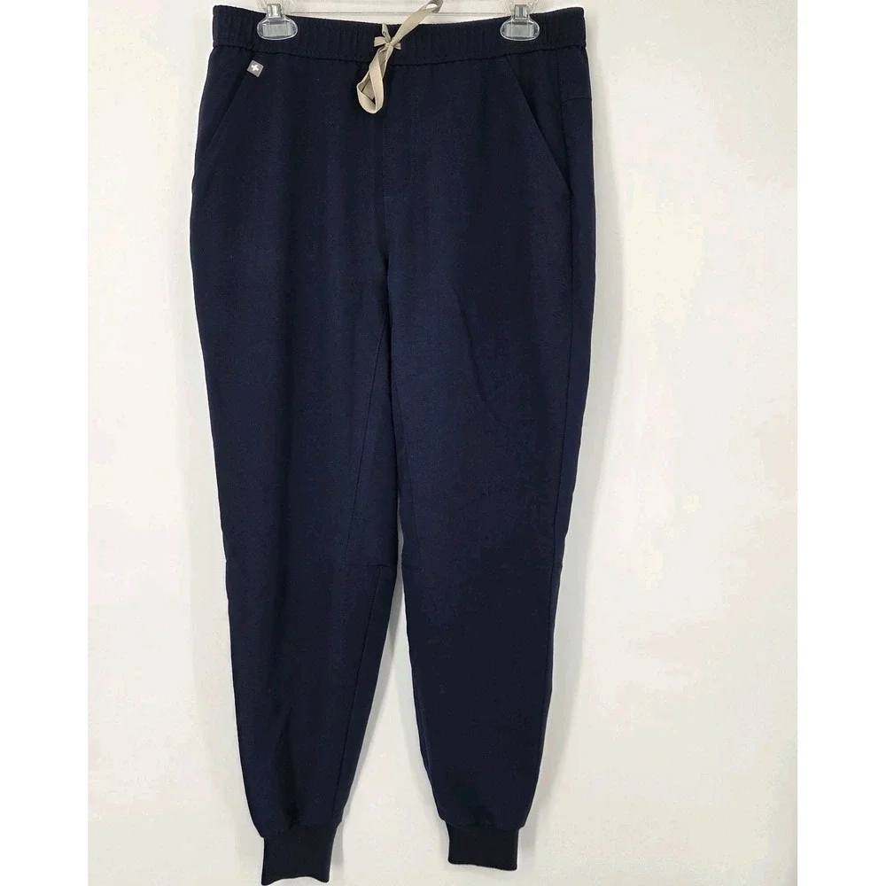 Figs Men's Tansen Jogger Scrub Pants Navy Blue Size Medium Medical Dental